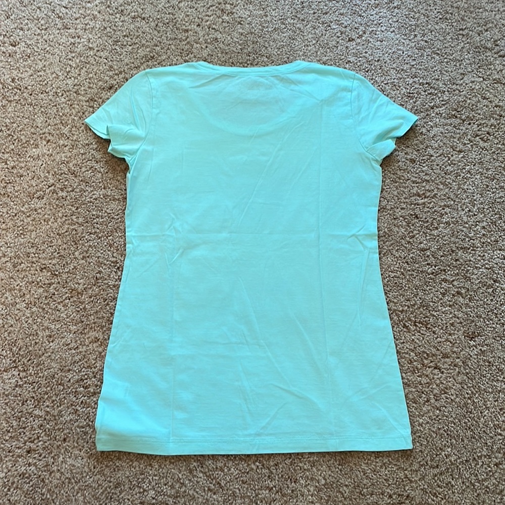 EUC Lilly Pulitzer Cailean Top in Crystal Waters